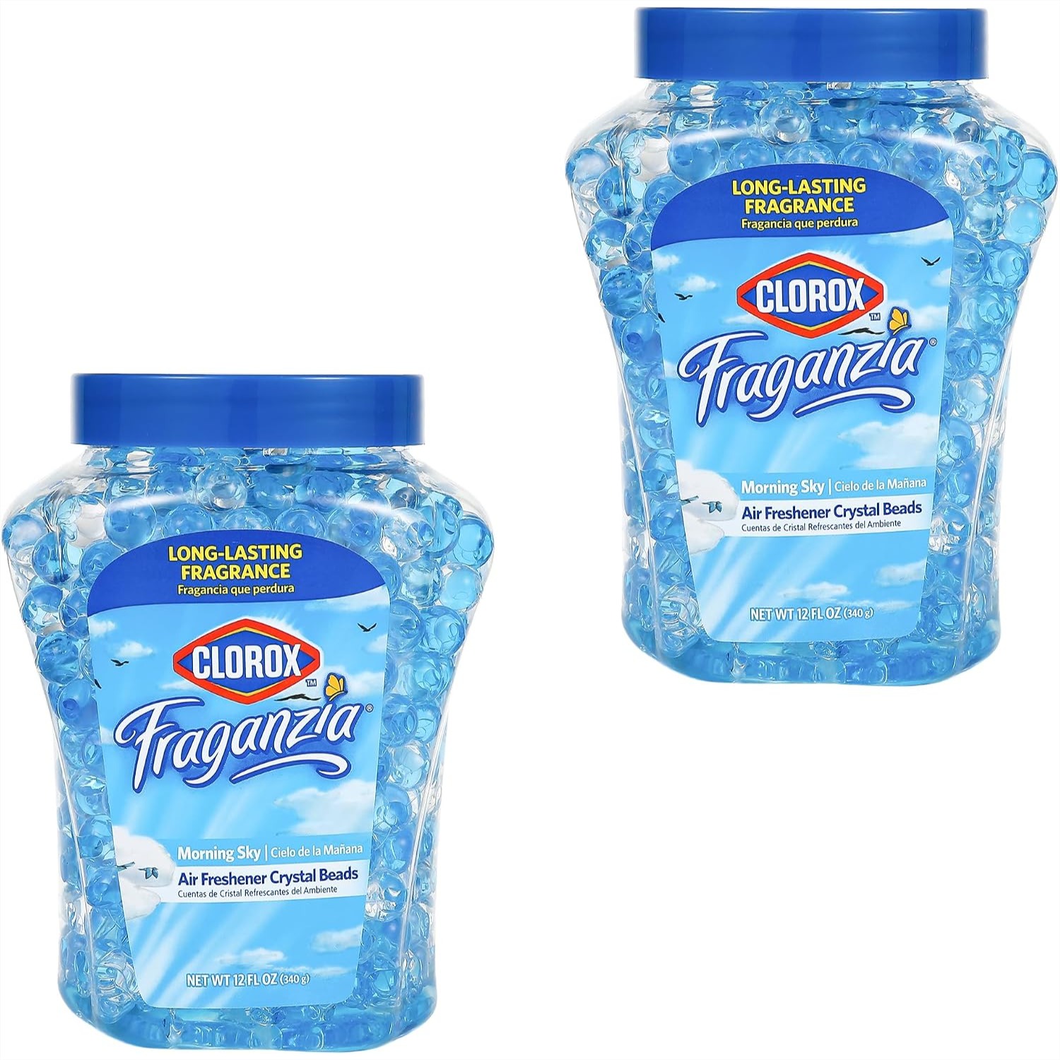 Odor Eliminator Car - Crystal Beads Air Freshener Morning Sky