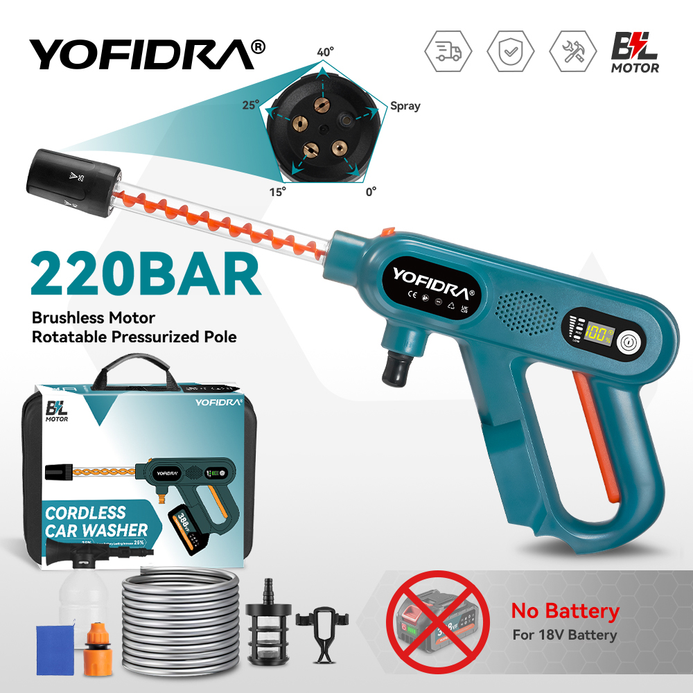 YOFIDRA 3500W Brushless High P - Car Shampoo Ph recensione e prezzo