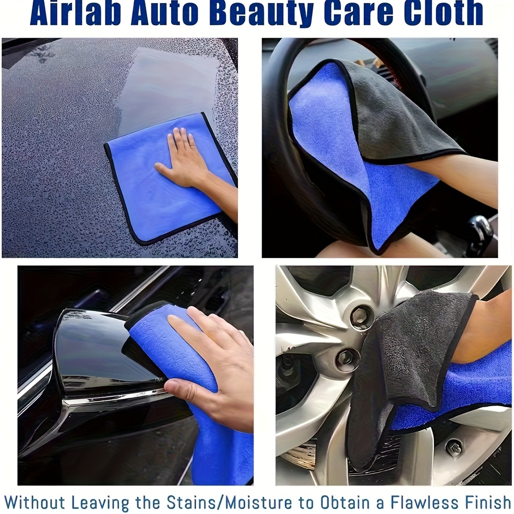 1-10pcs Microfiber Car Cleanin - Microfiber Towel Detailing recensione e prezzo