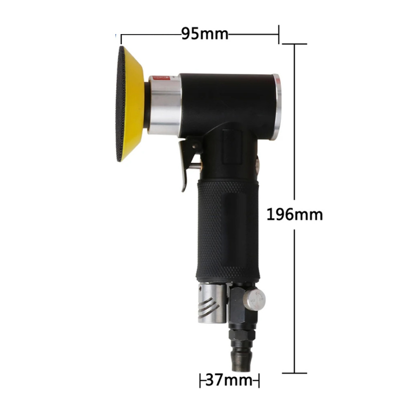 Air Sander Mini Pneumatic Grin - Polish Pad Set Buffer recensione e prezzo