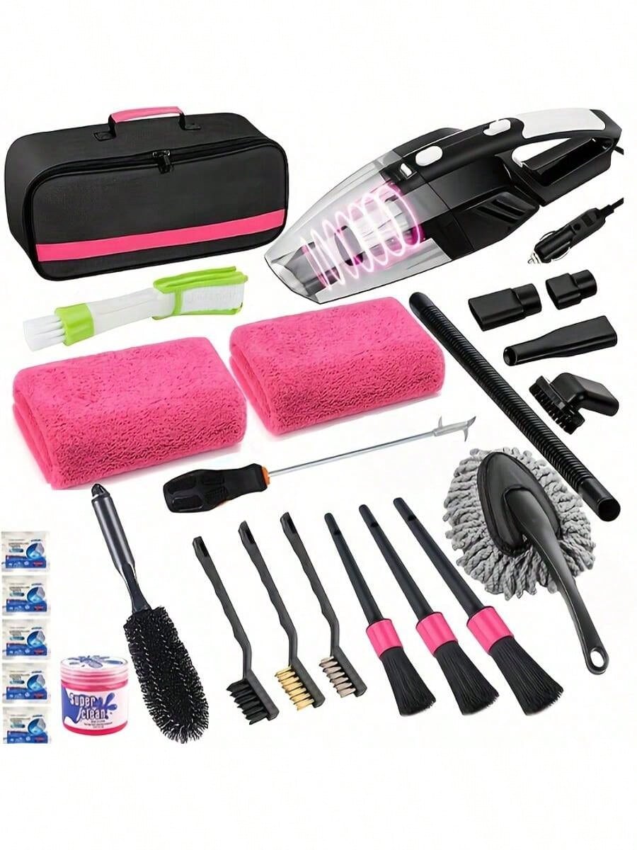 25pcs Car Cleaning Wash Kit In - Interior Detailing Kit recensione e prezzo