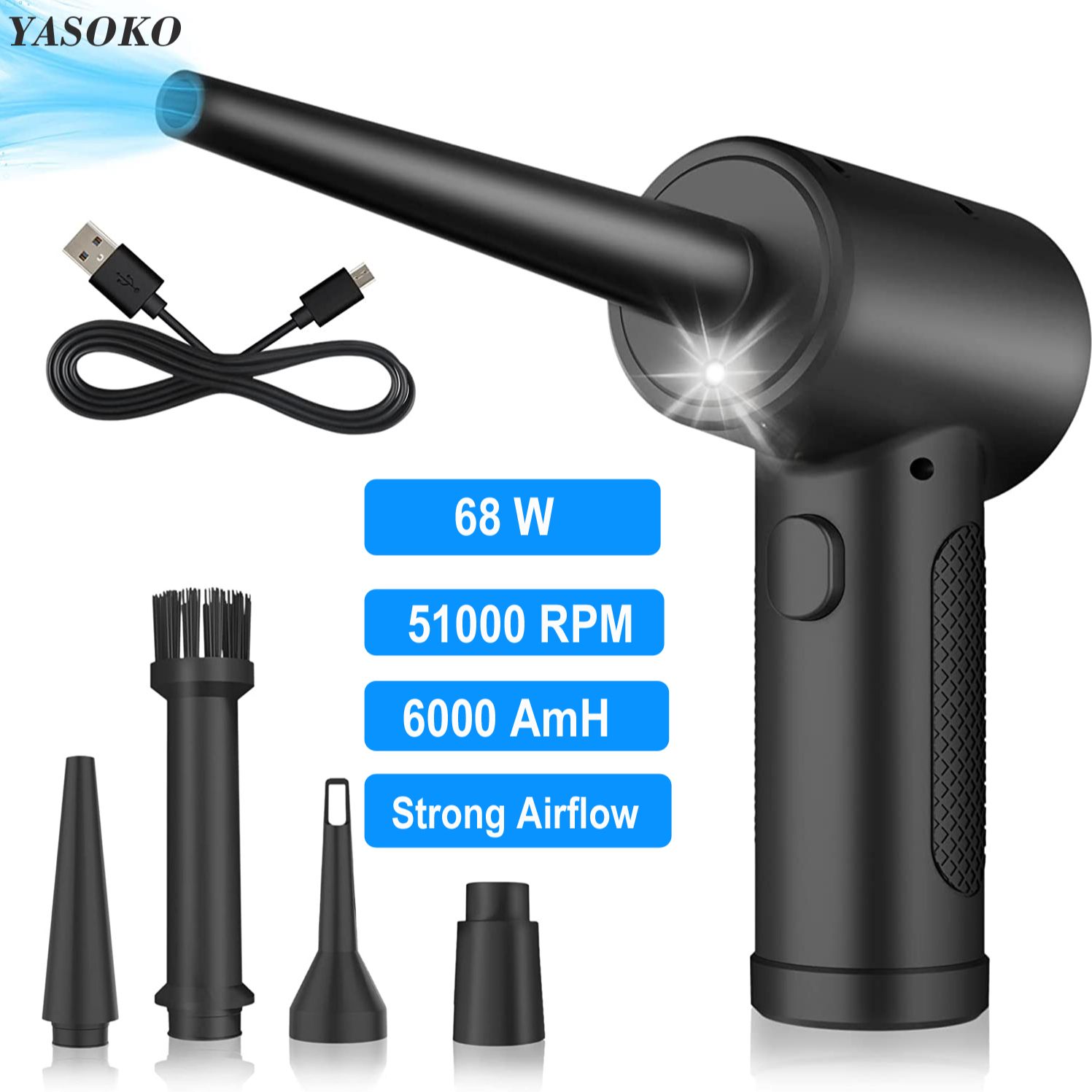 Compressed Air Duster for Keyb - Dryer Car Blower recensione e prezzo