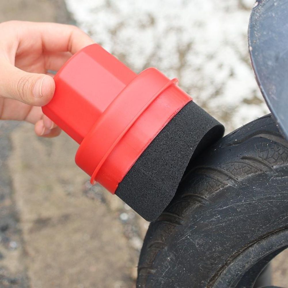 Curved Tire Polishing Sponge w - Wax Applicator Pad recensione e prezzo