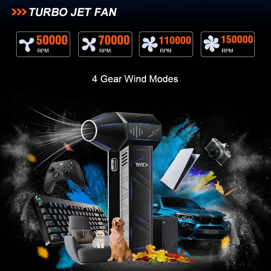 X3Pro 150000RPM Wind Speed 52m - Dryer Car Blower recensione e prezzo