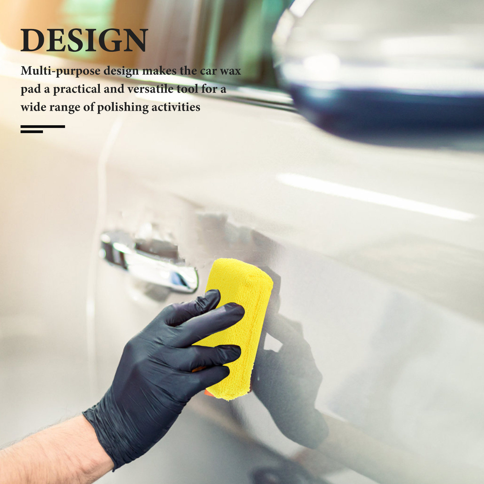 5Pcs Car Waxing Pads Compact L - Wax Applicator Pad recensione e prezzo