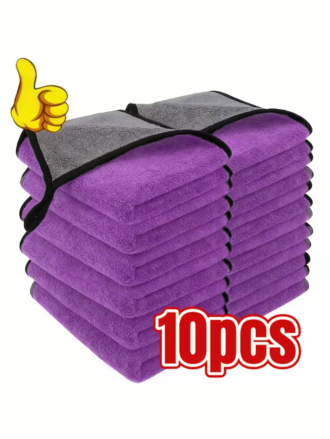 10-Pack Double-Sided Coral Vel - Microfiber Towel Detailing recensione e prezzo