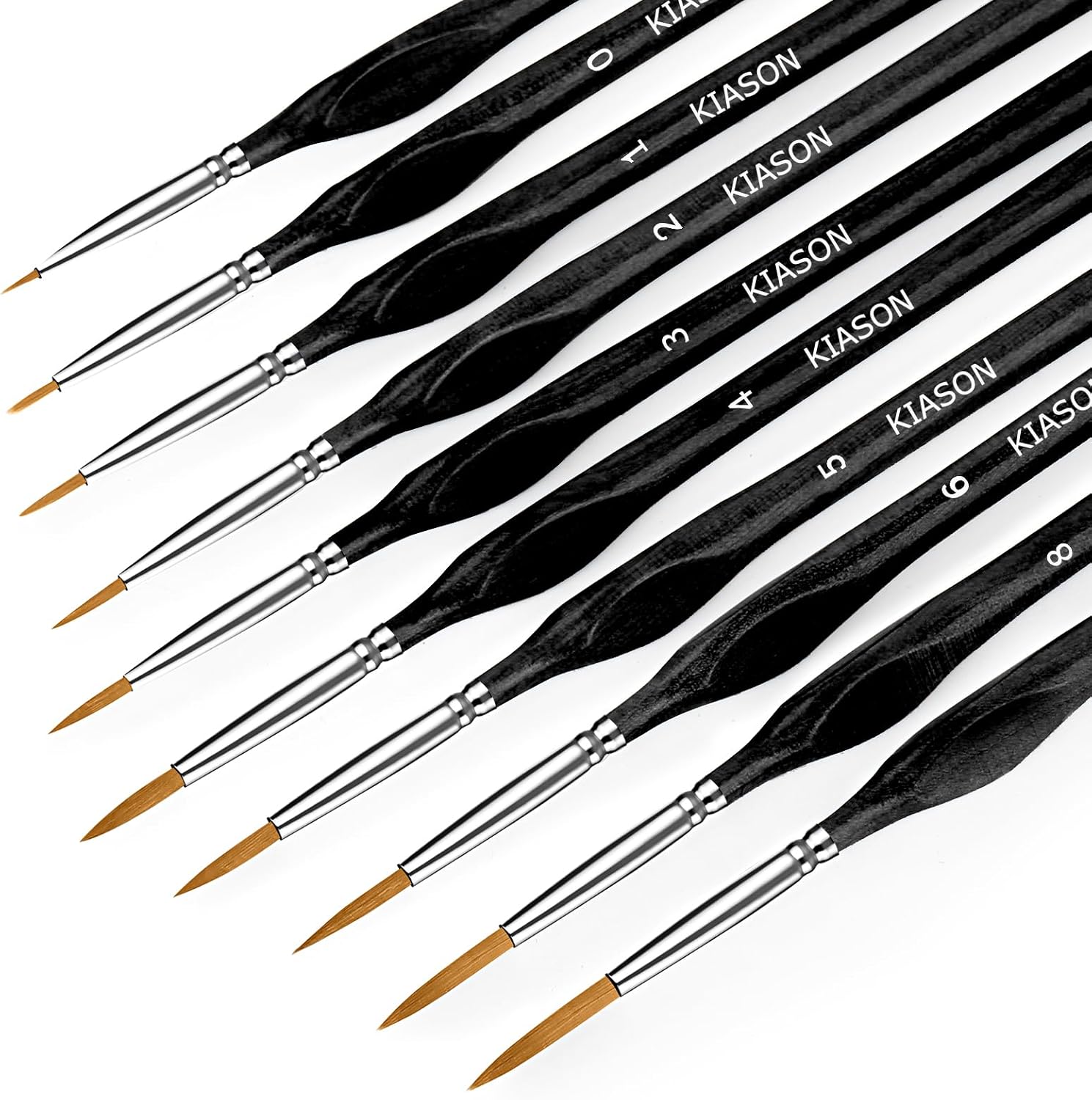 10 Miniature Paint Brushes Set - Detailing Brush Set recensione e prezzo