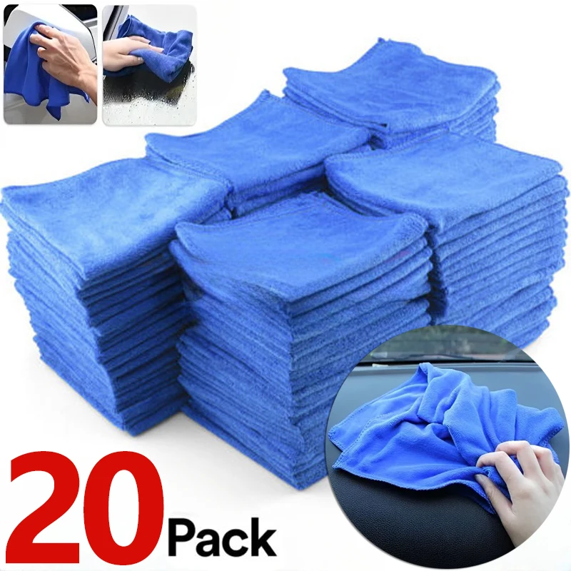 10/20Pcs Microfiber Towels Car - Microfiber Towel Detailing recensione e prezzo