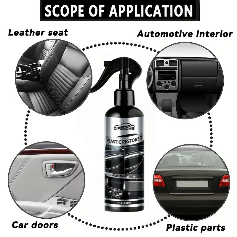 300ml Long-Lasting Plastic Res - Trim Restorer Plastic recensione e prezzo
