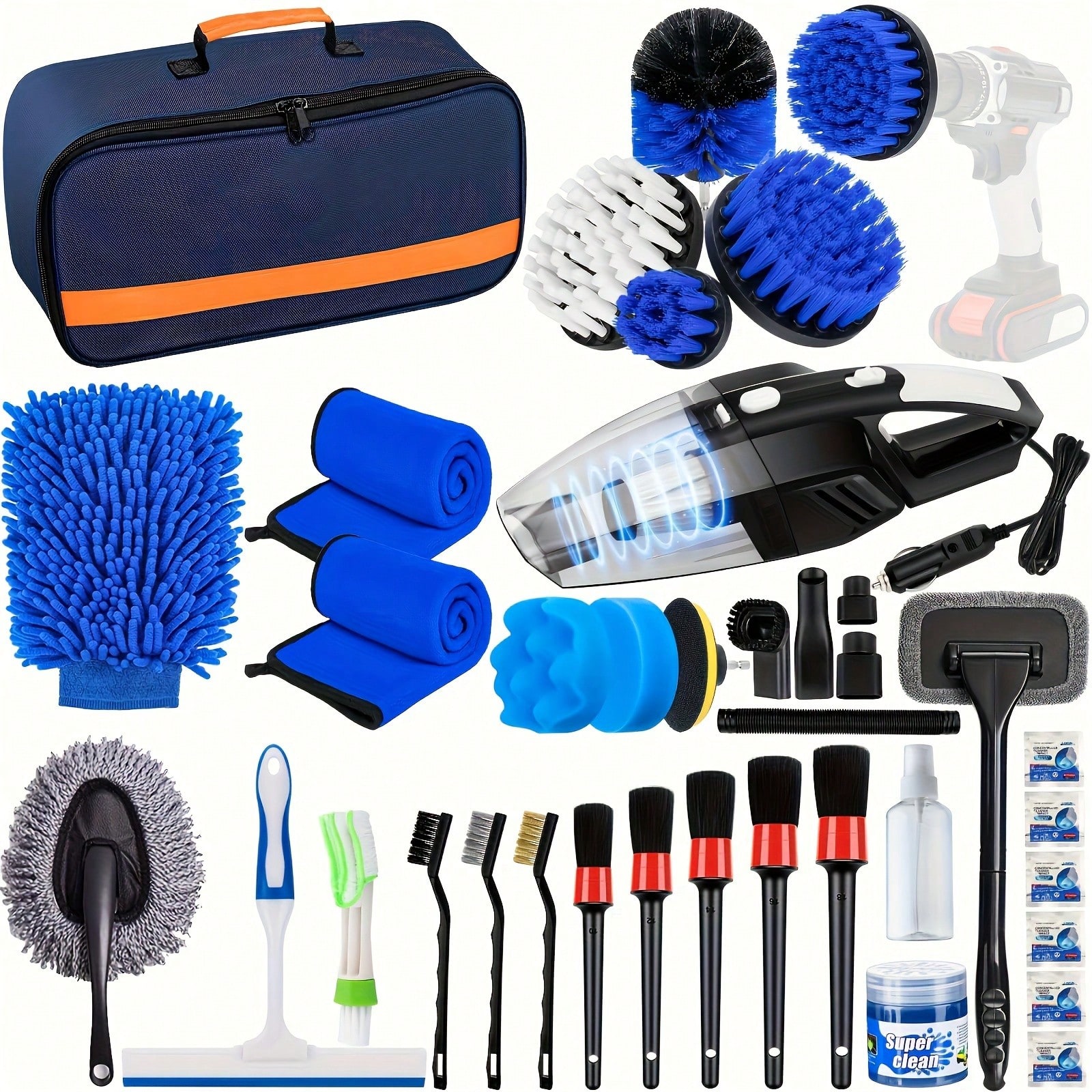 Car Detailing Brush Set, Car D - Interior Detailing Kit recensione e prezzo