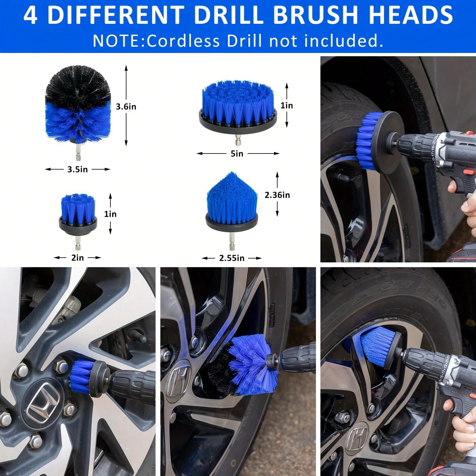 Car Detailing Brush Set, Car D - Interior Detailing Kit recensione e prezzo