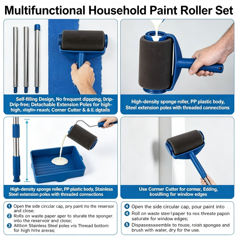 Professional DIY Home Painting - Detailing Brush Set recensione e prezzo