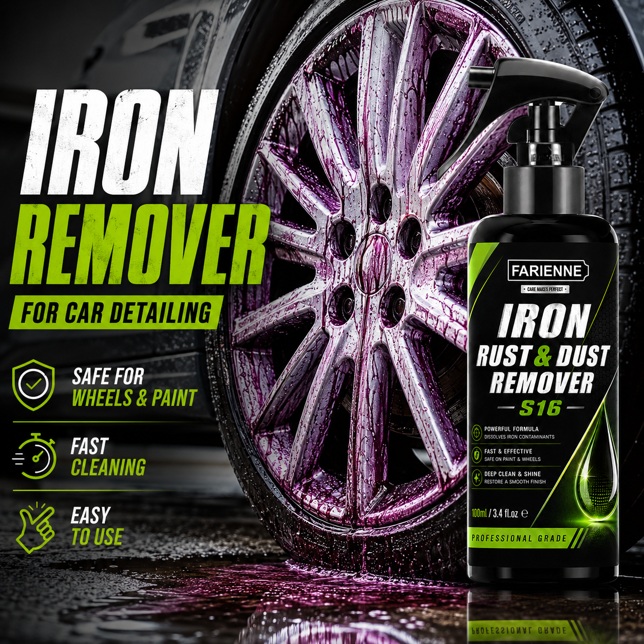 Iron Remover Car Detailing Spr - Wheel Cleaner Alloy recensione e prezzo