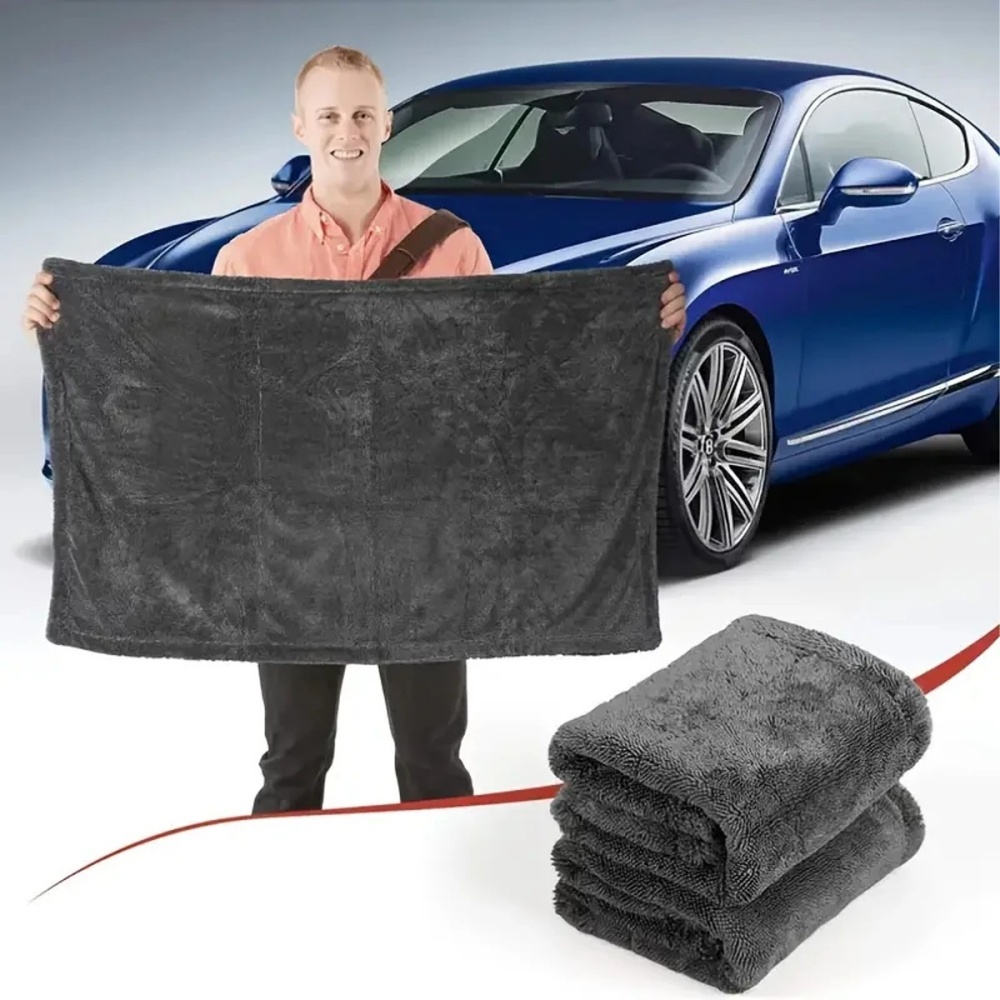 Oversized Dark Gray Car Microf - Microfiber Towel Detailing recensione e prezzo
