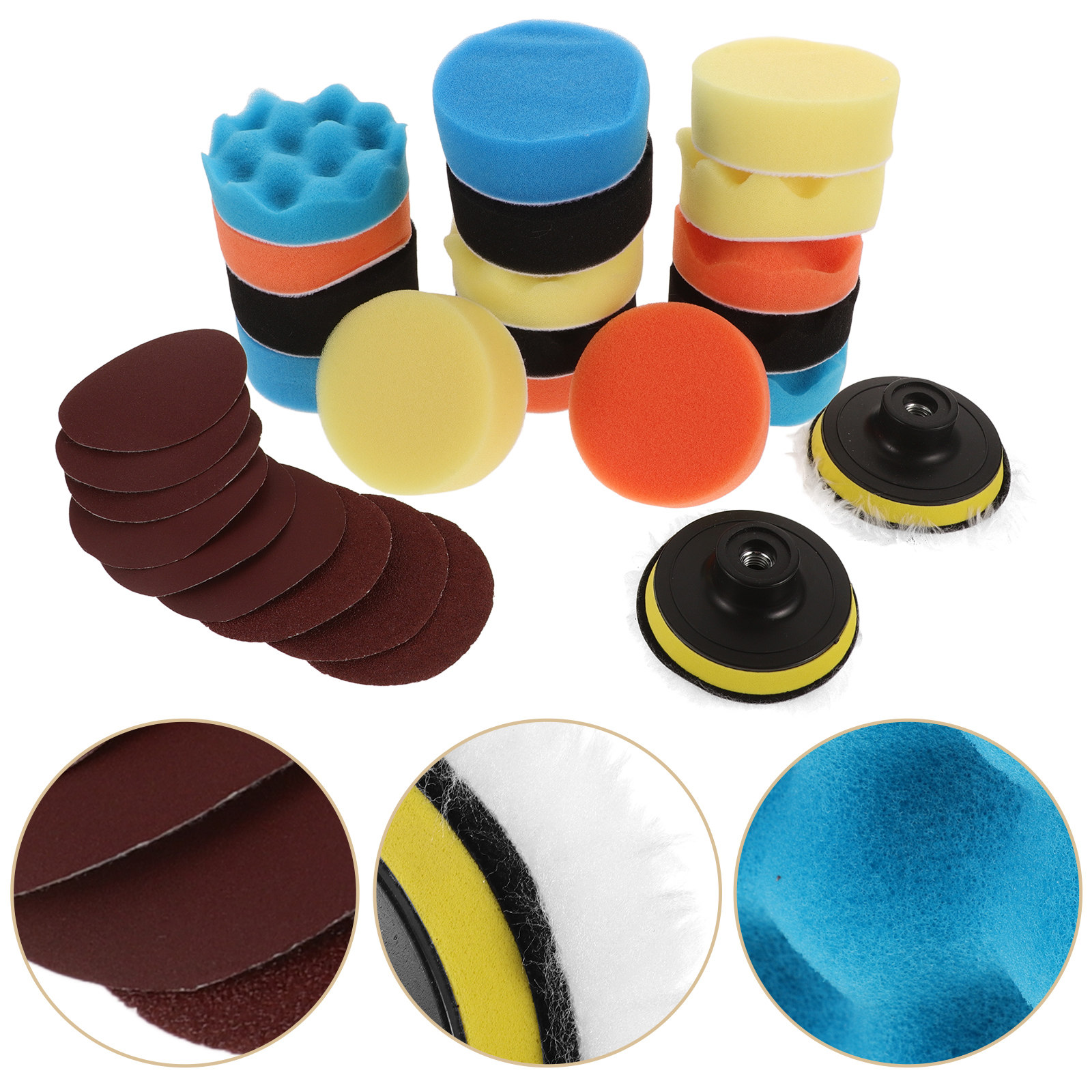 1 Set Sponge Polisher Pad Dril - Polish Pad Set Buffer recensione e prezzo
