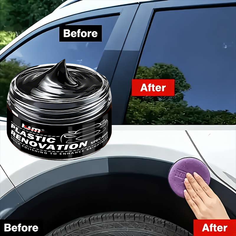 KJM Deep Black Gloss Car Renov - Trim Restorer Plastic recensione e prezzo