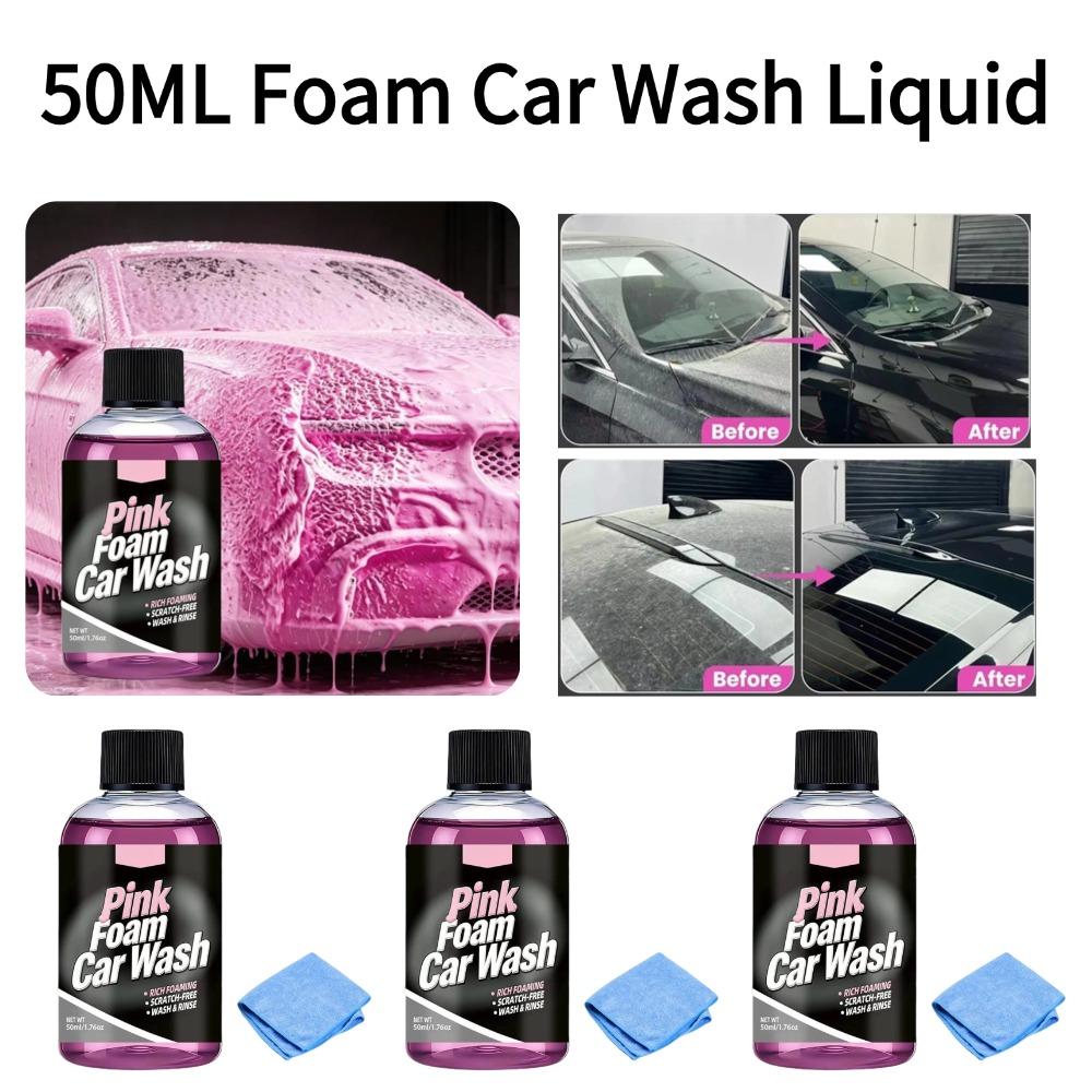 50ml Foam Car Wash Liquid Rich - Microfiber Towel Detailing recensione e prezzo