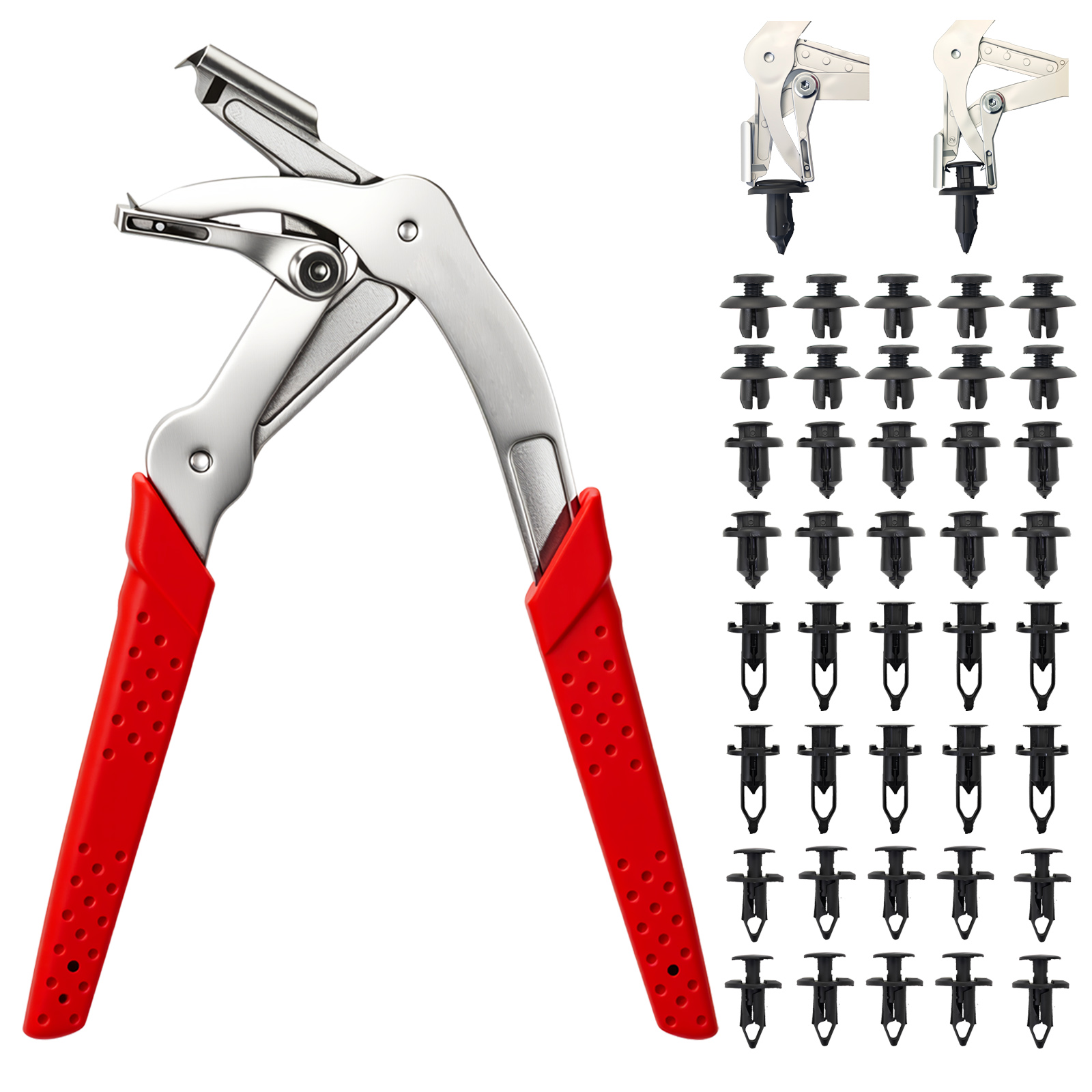 Car Clip Pliers with 40PCS Aut - Trim Restorer Plastic recensione e prezzo